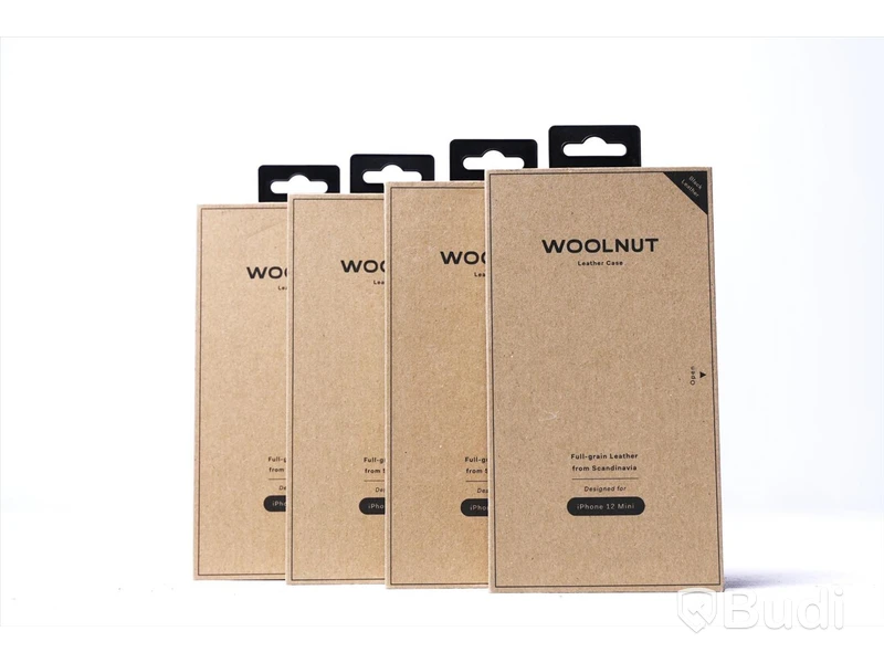 Skydd till iPhone 4st - Woolnut Leather Case for iPhone 12 mini. Ny, Obruten förpackning.
