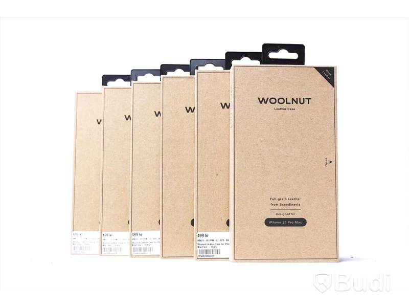 Skydd till iPhone 6st - Woolnut Leather Case for iPhone 12 Pro Max. Ny, Obruten förpackning.