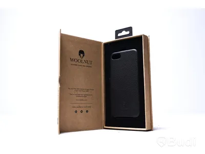 3 st. Skydd till iPhone Woolnut Leather Case for iPhone SE 2nd gen. Obruten förpackning.