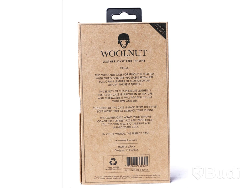 4 st. Skydd till iPhone Woolnut Leather Case for iPhone SE 2nd gen. Obruten förpackning.
