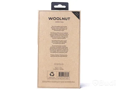 Skydd till iPhone 4st - Woolnut Leather Case for iPhone 12/12 Pro. Ny, Obruten förpackning.