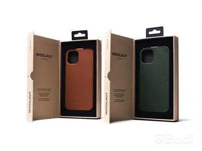 5 st. Skydd till iPhone Woolnut Leather Case for iPhone 12/12 Pro. Obruten förpackning.