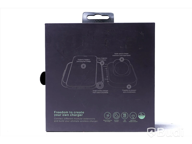 Trådlös laddare - Zens Modular Single Wireless Charger Main Station. Ny, Obruten förpackning.