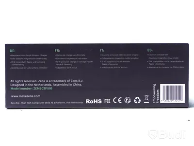 Trådlös laddare - Zens Modular Single Wireless Charger Main Station. Ny, Obruten förpackning.