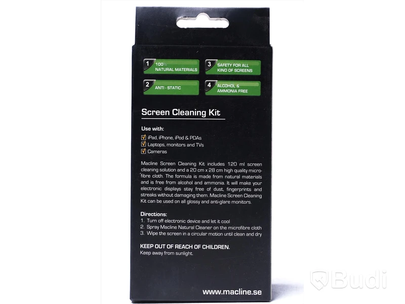 Rengöringskit för skärmar 10st - MacLine Screen Cleaning Kit