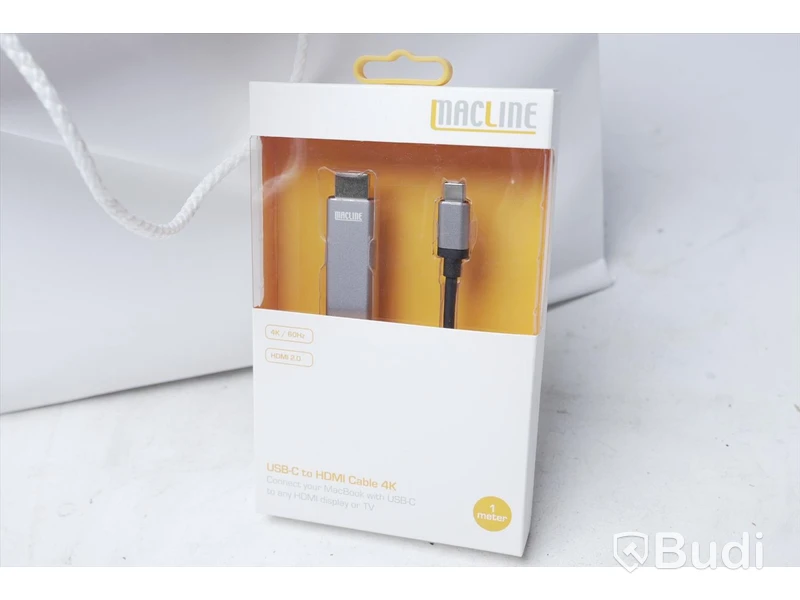 Adapter 19st - MacLine USB-C to HDMI Cable 4K 1m.