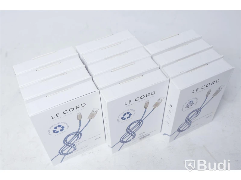 Lightning kablar 13st - Le Cord 2m. Nypris 285kr/st