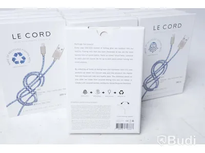 Lightning kablar 13st - Le Cord 2m. Nypris 285kr/st