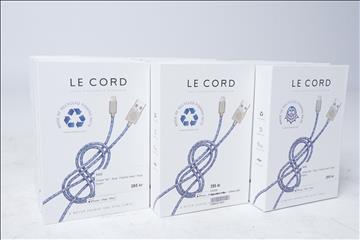 Lightning kablar 13st - Le Cord 2m. Nypris 285kr/st