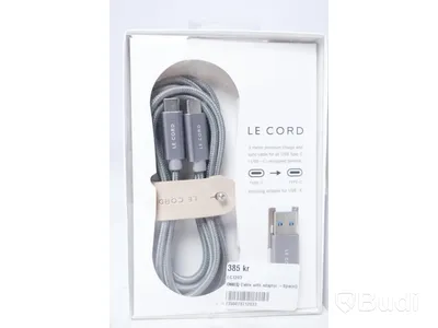 Lightning kablar med adapter 13st - Le Cord 2m. Nypris 385kr/st