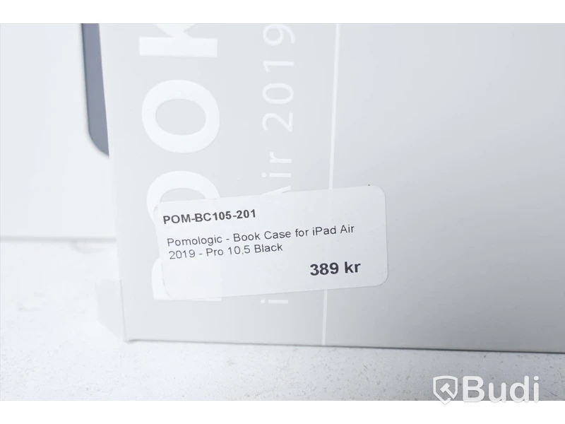 iPad Pro/Air skal 15st - Pomologic Bookcase iPad Air 2019 & iPad Pro 10,5". Nypris 389/st