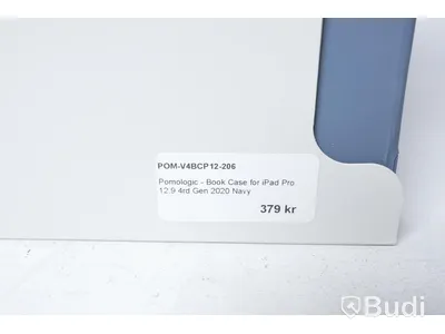 iPad Pro skal 15st - Pomologic Bookcase iPad Pro 12.9" 3rd & 4th Gen. Nypris 379/st