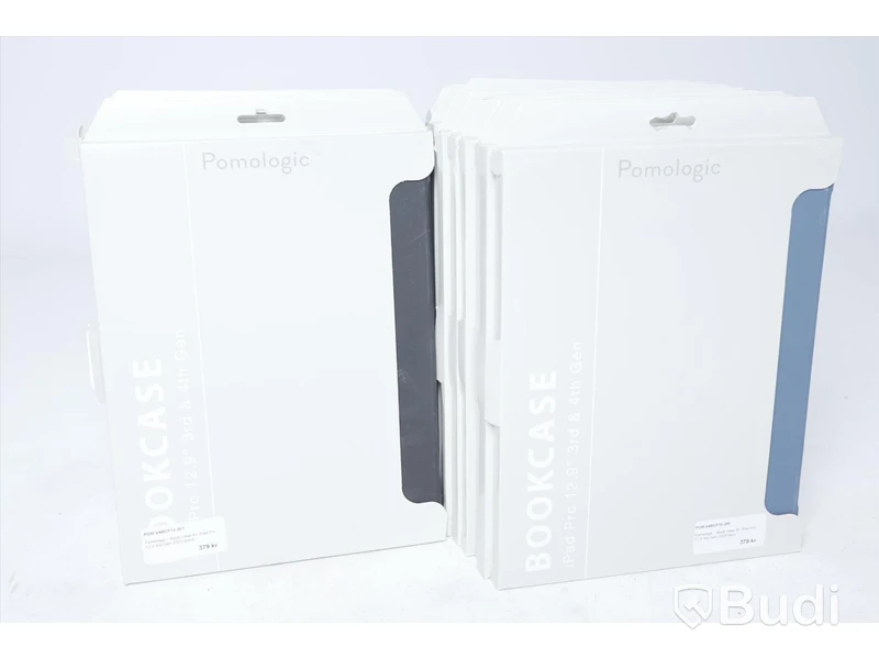 iPad Pro skal 15st - Pomologic Bookcase iPad Pro 12.9" 3rd & 4th Gen. Nypris 379/st