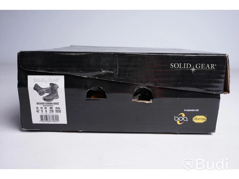 Skyddskänga- SOLID GEAR Buschido Ichiban 80002, Mjukt spiktrampskydd och komposittåhätta, strl 42