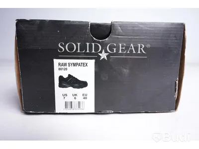 Skyddssko - SOLID GEAR Raw sympatex, strl 40