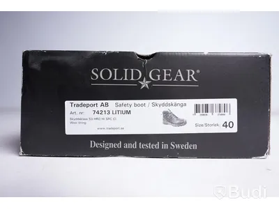 Skyddskänga - SOLID GEAR  LITIUM, strl 40
