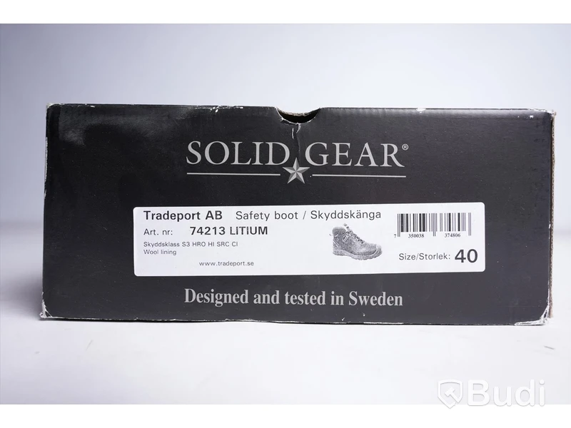 Skyddskänga - SOLID GEAR  LITIUM, strl 40