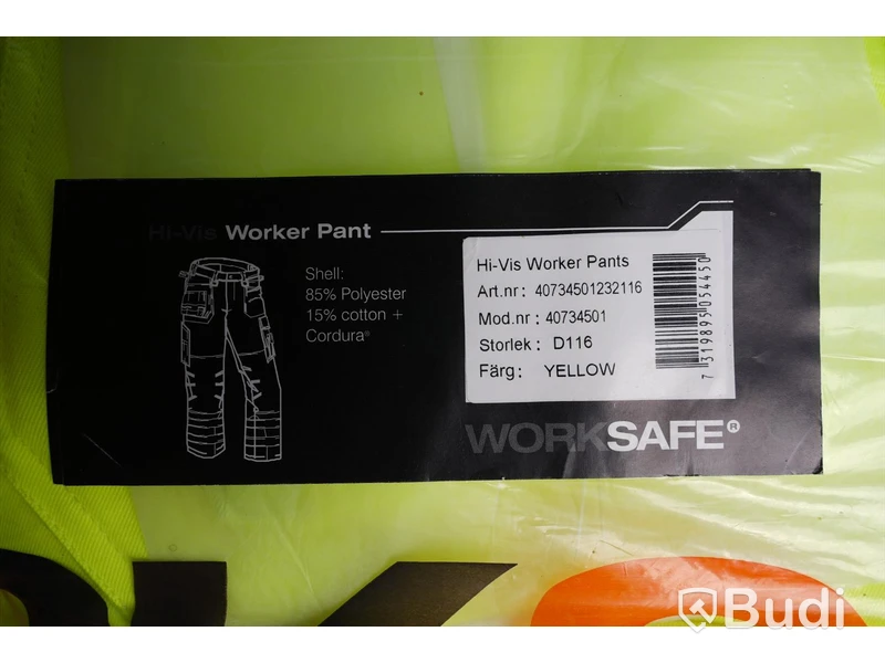 Parti Arbetsbyxor och shorts - Work Safe,  Strl C48 - D112