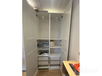 2 st garderober , 100x37x234 cm