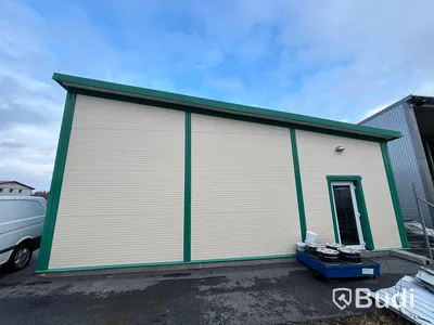 Garagehall med 14 portar - (52,5 x 10 m)