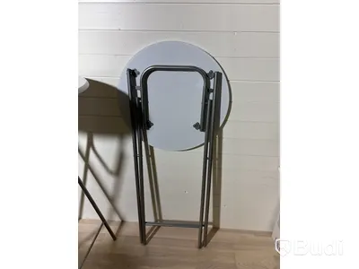 2 st ståbord/mässbord