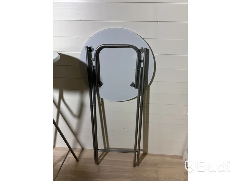 2 st ståbord/mässbord