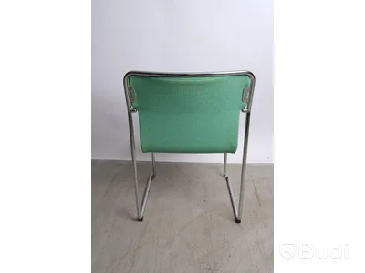Karmstolar stapelbara Lammhults - 5 st. "77", Design Börje Lindau och Bo Lindekrantz, tillverkningsår 1994. Mindre slitage.
