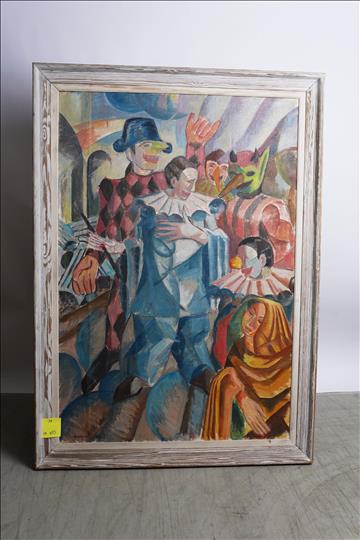 Konstverk - Georg Lindström, 1948. Tavla. 110x153. Inköpspris: 4 000 kr.