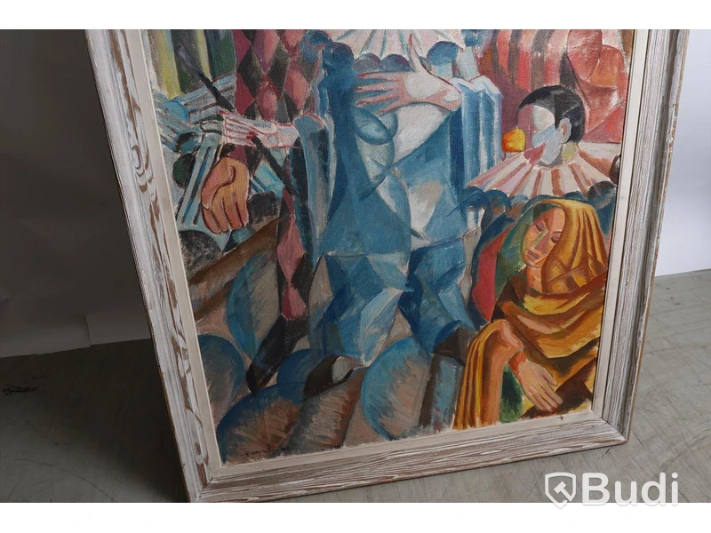 Konstverk - Georg Lindström, 1948. Tavla. 110x153. Inköpspris: 4 000 kr.