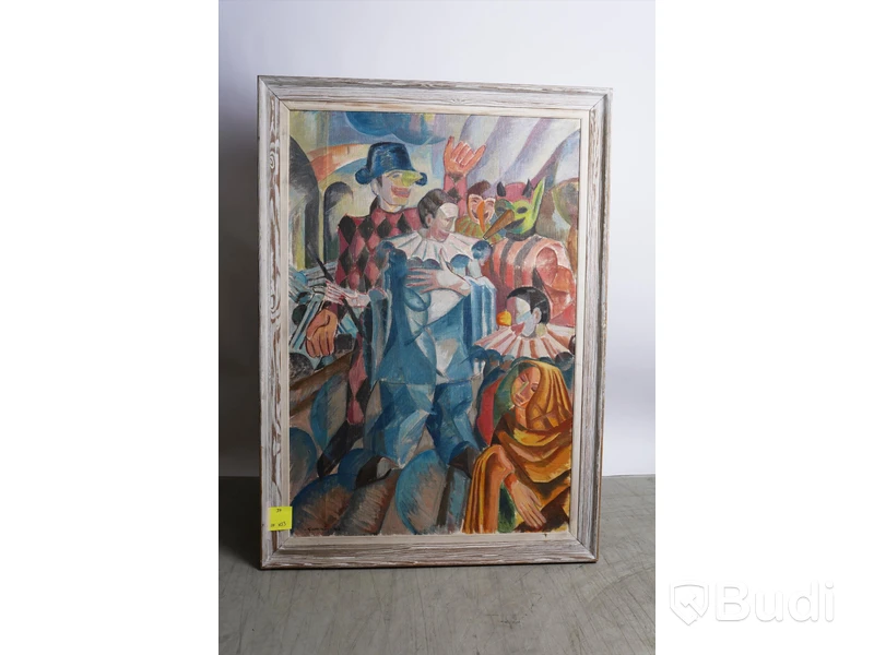 Konstverk - Georg Lindström, 1948. Tavla. 110x153. Inköpspris: 4 000 kr.