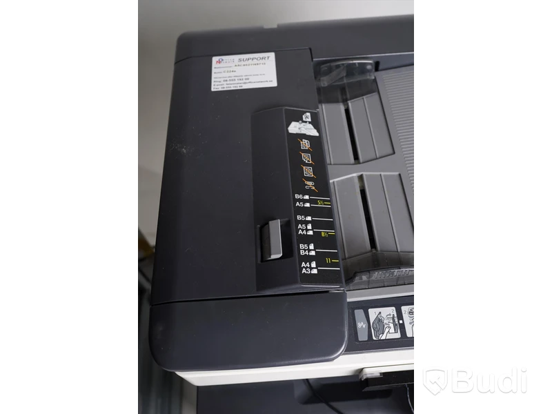 Skrivare med efterbehandlare - Konica Minolta bizhub C224e och FS-534.