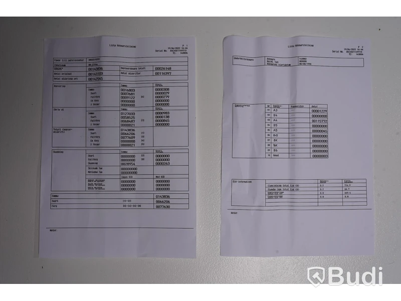 Skrivare med efterbehandlare - Konica Minolta bizhub C224e och FS-534.