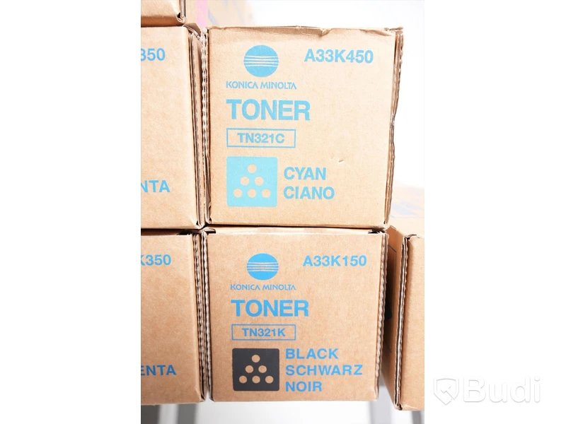 6 st Toner - Konica Minolta passar Bizhub skrivare