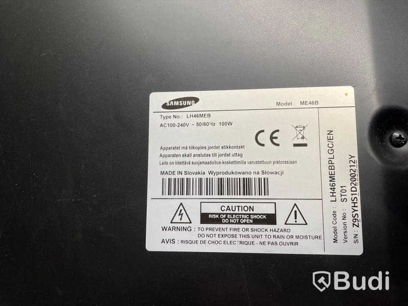 Samsung 46" Pro Touchskärm med case