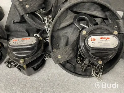 4 st Handspel 250kg 10m