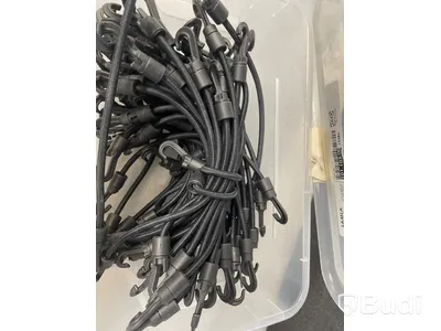 Tygclips och gummistroppar