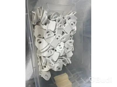 Tygclips och gummistroppar