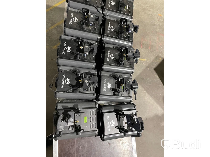 12 st ADJ H20 DMX IR Vatten effekt