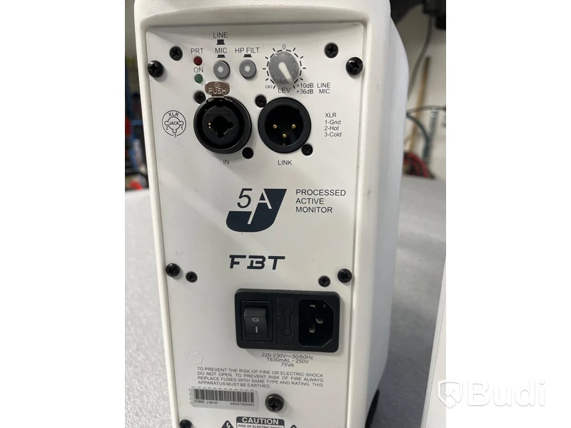 FBT J5A Aktiva högtalare Vita