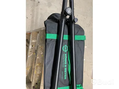 2 St K&M Högtalastativ med M20-35mm med bag