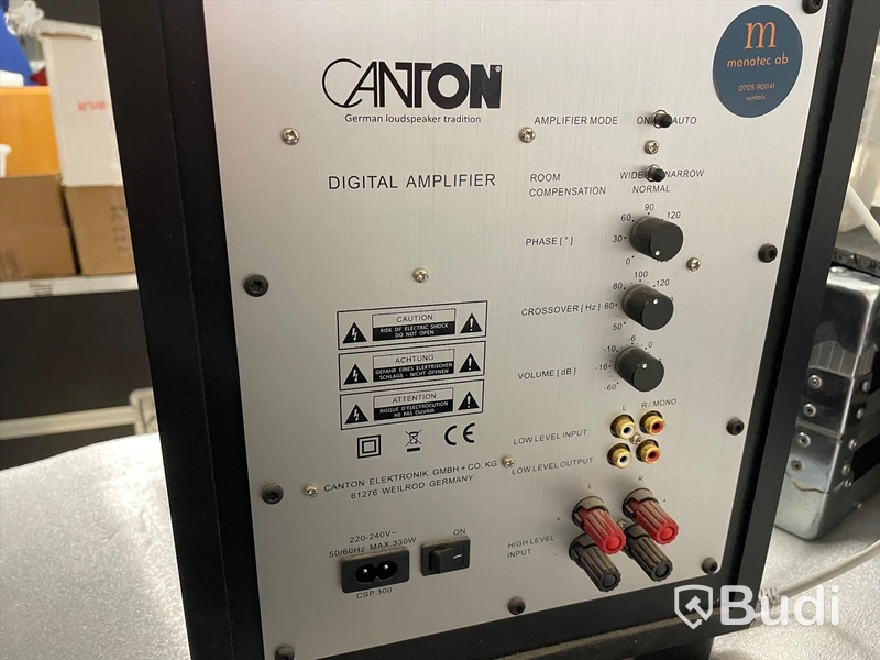 Canton DM9 med sub