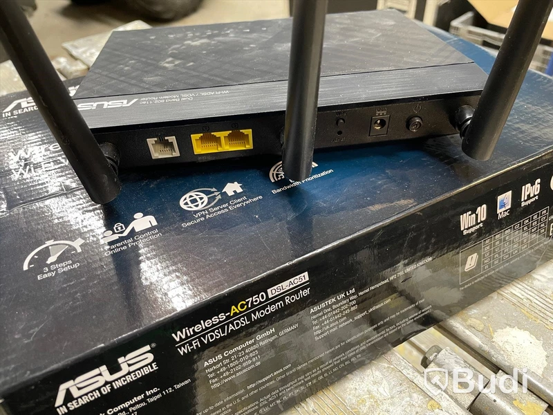 Asus AC750 Trådlös router, Dual-WAN, Dual-band, VDSL/ADSL+