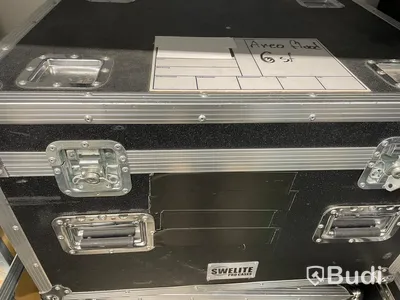 6 St Urladdning 150W flodljus AERO IP66 med case