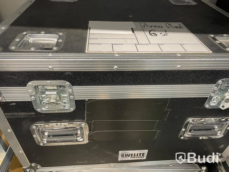 6 St Urladdning 150W flodljus AERO IP66 med case