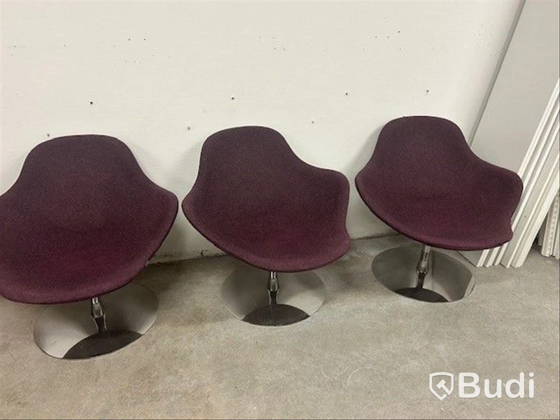 3 st. fåtöljer, Palma från Offecct
