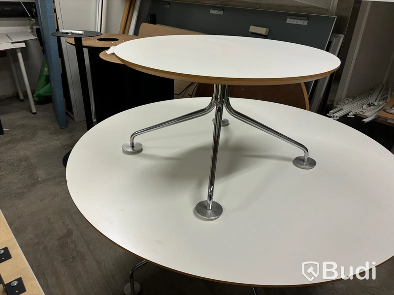 Soffbord vit/krom