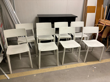 8 st. stolar, Ikea Janinge