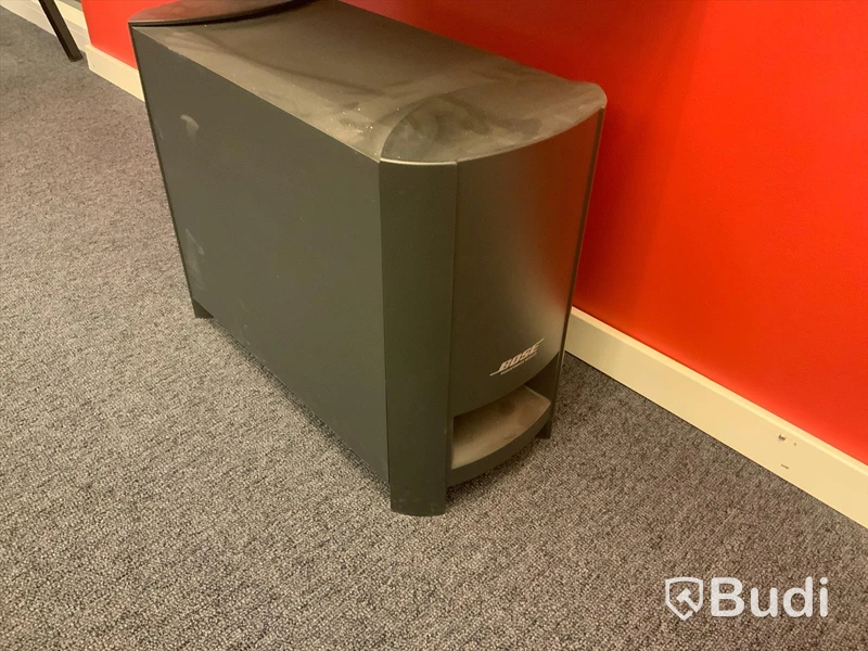 Bose Högtalarsystem 2.1,  Acoustimass Sub, 2x satelliter, fjärr och mediacenterdel