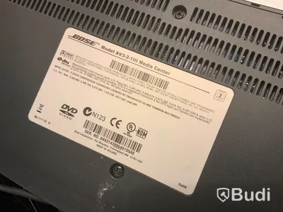 Bose Högtalarsystem 2.1,  Acoustimass Sub, 2x satelliter, fjärr och mediacenterdel