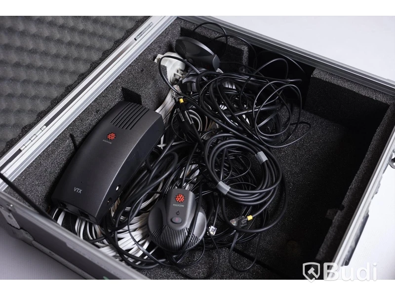 Konferenstelefon kit med case. POLYCOM VTX 1000
